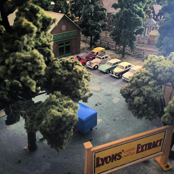 What is this a town for ants? Model train heaven